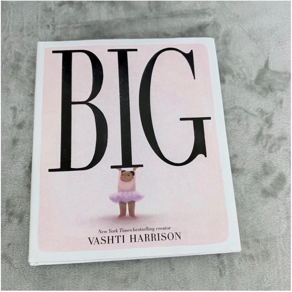 Vashti Harrison BIG Childrens Picture Book Hardcover Kids Pink Ballet 2023 - Picture 2 of 6